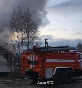 Пожар в Нейском муниципальном округе локализован
